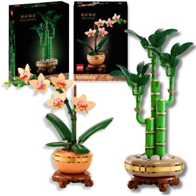Lego Zestaw Botanicals Icons: Orchidea i Bambus Elegancka Dekoracja dla Domu i Biura Lego Zestaw Botanicals Icons: Orchidea i Bambus Elegancka Dekoracja dla Domu i Biura
