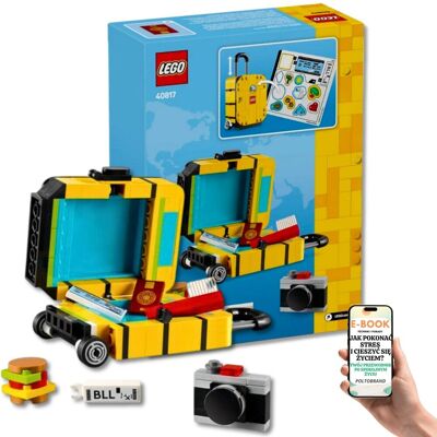 Lego ŻÓŁTA WALIZKA PODRÓŻNA WALIZECZKA KLOCKI PREZENT 40817 + EBOOK-1 Lego ŻÓŁTA WALIZKA PODRÓŻNA WALIZECZKA KLOCKI PREZENT 40817 + EBOOK-1