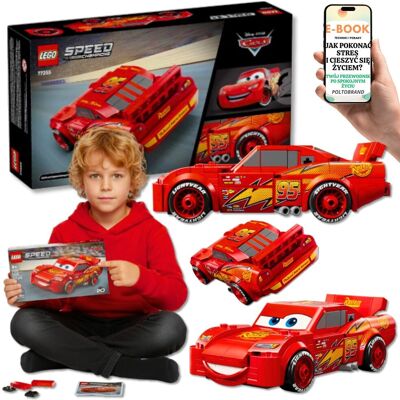 ZYGZAK MCQUEEN AUTA AUTKO SAMOCHÓD (77255) • auta pixar • Lego Prezent Autko Dla Chłopca Syna Wnuczka + EBOOK-1 ZYGZAK MCQUEEN AUTA AUTKO SAMOCHÓD (77255) • auta pixar • Lego Prezent Autko Dla Chłopca Syna Wnuczka + EBOOK-1