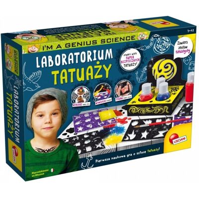 Lisciani, zabawka edukacyjna Laboratorium Tatuaży Lisciani, zabawka edukacyjna Laboratorium Tatuaży