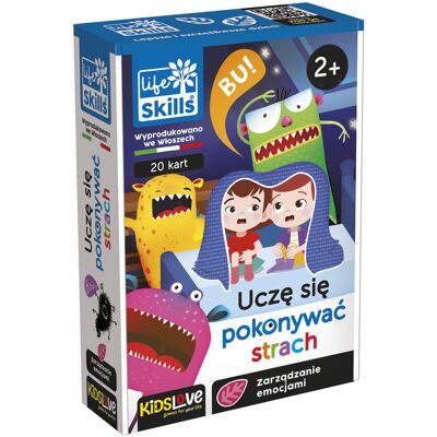 Lisciani, zabawka edukacyjna Life skills dla dzieci nauczę się pokonywać strach Lisciani, zabawka edukacyjna Life skills dla dzieci nauczę się pokonywać strach