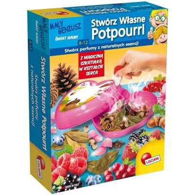 Lisciani, zestaw kreatywny Stwórz własne potpourri Lisciani, zestaw kreatywny Stwórz własne potpourri