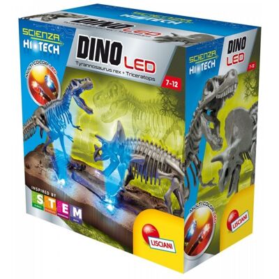 Lisciani, zestaw naukowy Hi-Tech Dinozaury Led Lisciani, zestaw naukowy Hi-Tech Dinozaury Led