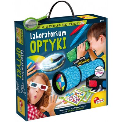 Lisciani, Zestaw naukowy Im a Genius Laboratorium optyki Lisciani, Zestaw naukowy Im a Genius Laboratorium optyki
