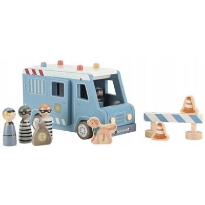 Little Dutch Samochód policyjny z figurkami FSC Little Dutch Samochód policyjny z figurkami FSC