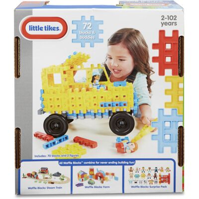 Little Tikes, klocki Waffle Blocks Vehicle- School Bus Little Tikes, klocki Waffle Blocks Vehicle- School Bus