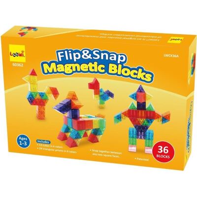 Loowi, klocki magnetyczne Magnetic Cubes Loowi, klocki magnetyczne Magnetic Cubes