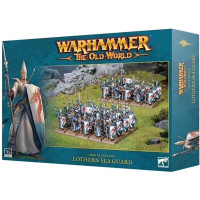 Games Workshop Lothern Sea Guard High Elf Realms, Warhammer The Old World Games Workshop Lothern Sea Guard High Elf Realms, Warhammer The Old World