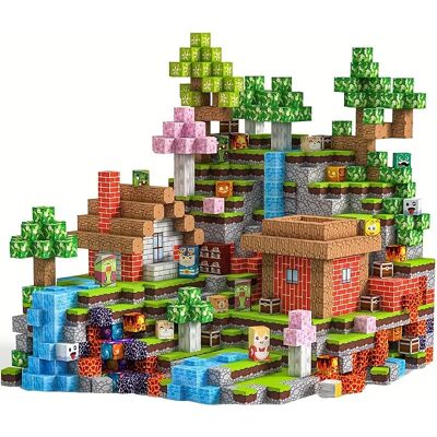 brak danych Lunelii Bricks - Kreatywne magnetyczne klocki konstrukcyjne – 100 elementów brak danych Lunelii Bricks - Kreatywne magnetyczne klocki konstrukcyjne – 100 elementów