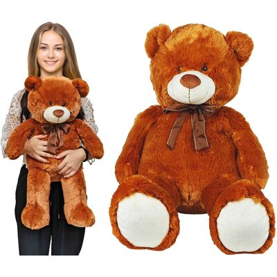 Madej Duży Pluszowy Brązowy Miś 70 Cm Maskotka Przytulanka Mięciutka Madej Duży Pluszowy Brązowy Miś 70 Cm Maskotka Przytulanka Mięciutka