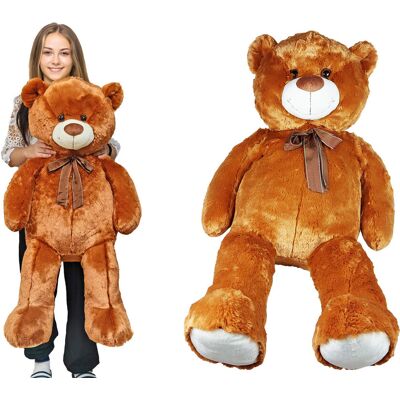 Madej Brązowy Miś Pluszowy 100cm - Zabawka z Pluszu Madej Brązowy Miś Pluszowy 100cm - Zabawka z Pluszu