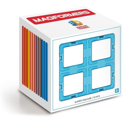 Magformers, klocki magnetyczne 3D Kwadraty Magformers, klocki magnetyczne 3D Kwadraty