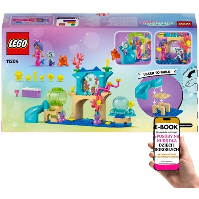 MAGICZNA PRZYGODA Z GABI LEGO Podwodny świat syren, muszli i skarbów (11204) Dla dziewczynek 4+ Na Urodziny Święta + EBOOK-3 MAGICZNA PRZYGODA Z GABI LEGO Podwodny świat syren, muszli i skarbów (11204) Dla dziewczynek 4+ Na Urodziny Święta + EBOOK-3
