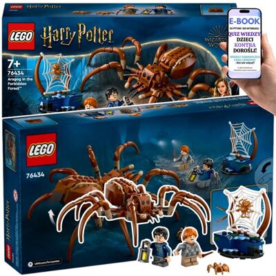 Magiczny Świat LEGO Harry Potter – Aragog™ i Zakazany Las™ (76434) PREZENT LEGO DLA DZIECKA CHŁOPCA + EBOOK-2 Magiczny Świat LEGO Harry Potter – Aragog™ i Zakazany Las™ (76434) PREZENT LEGO DLA DZIECKA CHŁOPCA + EBOOK-2