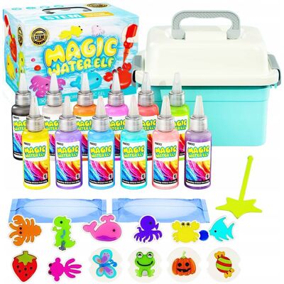SkibiStore Magiczny Zestaw Do Robienia Żeli Figurek Slime DIY Elfy Gwiazdki Wodne 3D SkibiStore Magiczny Zestaw Do Robienia Żeli Figurek Slime DIY Elfy Gwiazdki Wodne 3D