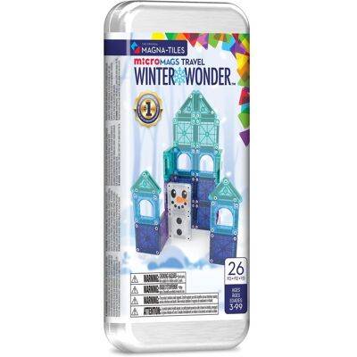 MAGNA-TILES® Klocki Magnetyczne Travel Winter Wonder 26 el. MAGNA-TILES® Klocki Magnetyczne Travel Winter Wonder 26 el.