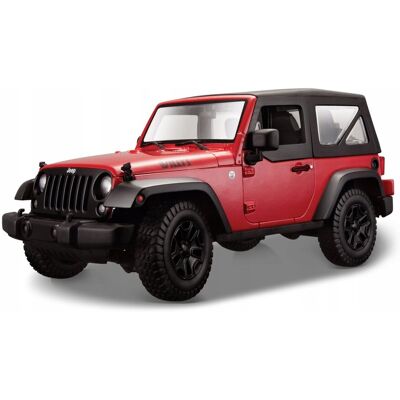 Maisto 1:18 Jeep Wrangler Rubicon Czerwony Maisto 1:18 Jeep Wrangler Rubicon Czerwony
