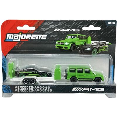 MAJORETTE 2-PACK MERCEDES-AMG G 63 + MERCEDES-AMG GT 63 1:64 8502103000 MAJORETTE 2-PACK MERCEDES-AMG G 63 + MERCEDES-AMG GT 63 1:64 8502103000