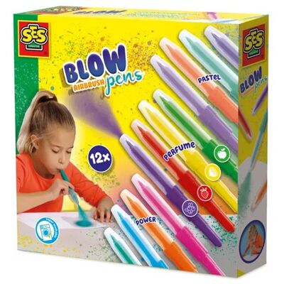 Creative Malowanie przez dmuchanie 12szt Creative Malowanie przez dmuchanie 12szt