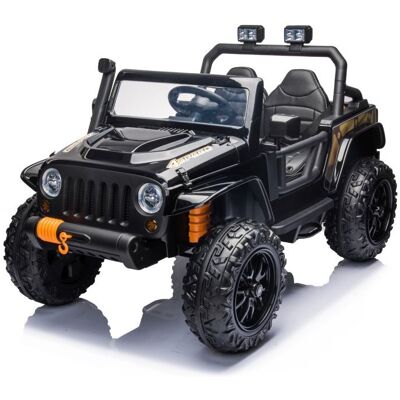 Inny producent Mamido Auto Na Akumulator Jeep 4Speed 4X45W Czarny Inny producent Mamido Auto Na Akumulator Jeep 4Speed 4X45W Czarny