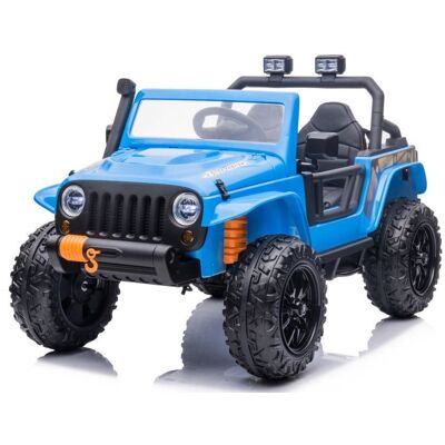 Inny producent Mamido Auto Na Akumulator Jeep 4Speed 4X45W Niebieski Inny producent Mamido Auto Na Akumulator Jeep 4Speed 4X45W Niebieski