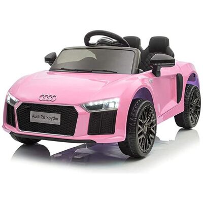 Inny producent Mamido Dziecięce Auto Na Akumulator Audi R8 Spyder Różowy Inny producent Mamido Dziecięce Auto Na Akumulator Audi R8 Spyder Różowy
