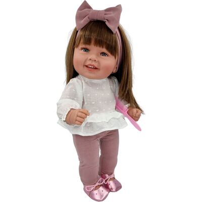 Paola Reina MANOLO HISZPAŃSKA LALKA DIANA 47CM 4960 BRĄZ Z TOREBKĄ Paola Reina MANOLO HISZPAŃSKA LALKA DIANA 47CM 4960 BRĄZ Z TOREBKĄ