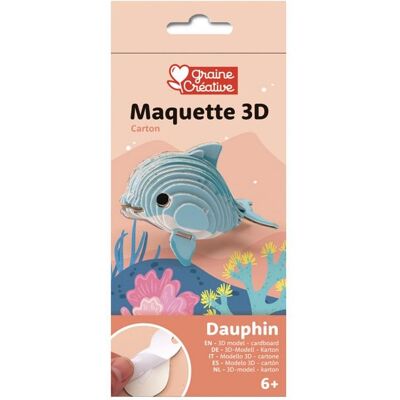 Creative Maquette klejona karton 3D - Creative Maquette klejona karton 3D -