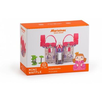 Marioinex, klocki konstrukcyjne Mini Waffle Księżniczka , zestaw duży Marioinex, klocki konstrukcyjne Mini Waffle Księżniczka , zestaw duży