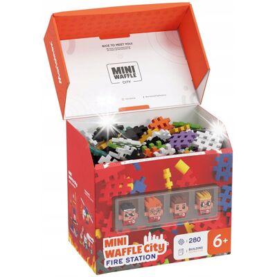 Marioinex Mini Waffle City Klocki Konstrukcyjne 280 El. Remiza Strażacka 6+ Marioinex Mini Waffle City Klocki Konstrukcyjne 280 El. Remiza Strażacka 6+