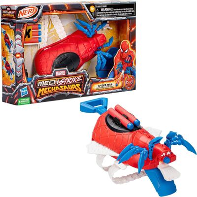 Hasbro Marvel Nerf Wyrzutnia Sieci Spiderman Arachno Mechstrike Mechasaurs F6677 Hasbro Marvel Nerf Wyrzutnia Sieci Spiderman Arachno Mechstrike Mechasaurs F6677