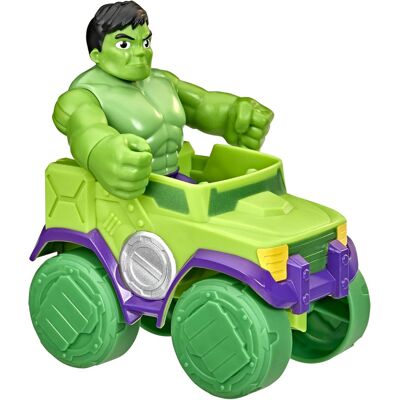 Hasbro MARVEL SPIDEY I SUPER-KUMPLE FIGURKI MILES MORALES HULK SPIDEY Z POJAZD Hasbro MARVEL SPIDEY I SUPER-KUMPLE FIGURKI MILES MORALES HULK SPIDEY Z POJAZD