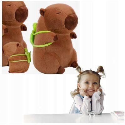 Inny producent Maskotka Kapibara Z Plecakiem Żółw Pluszak Duży Xl 30Cm Pluszowy Miś Inny producent Maskotka Kapibara Z Plecakiem Żółw Pluszak Duży Xl 30Cm Pluszowy Miś