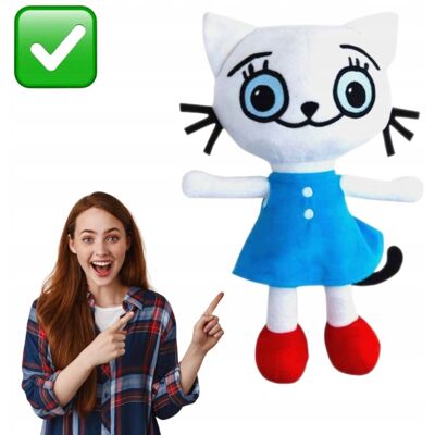 nieznany producent MASKOTKA PLUSZAK KICIA KOCIA 30 cm PRZYTULANKA PLUSZOWA ZABAWKA DLA DZIECI nieznany producent MASKOTKA PLUSZAK KICIA KOCIA 30 cm PRZYTULANKA PLUSZOWA ZABAWKA DLA DZIECI
