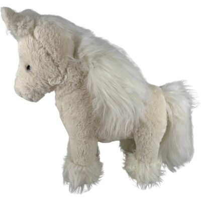Inny producent Maskotka Pluszowa Pluszak Zabawka Biały Koń Konik Włochaty 40Cm Inny producent Maskotka Pluszowa Pluszak Zabawka Biały Koń Konik Włochaty 40Cm