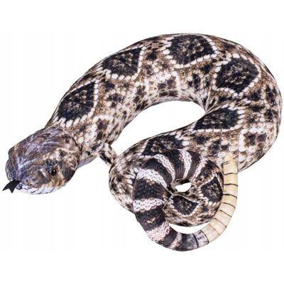 Mikro Trading Maskotka Wąż Grzechotnik Poduszka Zagłówek pod szyję - 40cm Mikro Trading Maskotka Wąż Grzechotnik Poduszka Zagłówek pod szyję - 40cm