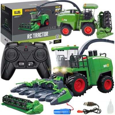 Skleplolki Maszyna Rolnicza Kombajn Zdalnie Sterowany Zabawka dla Dzieci Pilotr/c 1:24 Skleplolki Maszyna Rolnicza Kombajn Zdalnie Sterowany Zabawka dla Dzieci Pilotr/c 1:24
