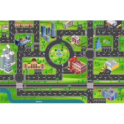 Inny producent Mata Tor Ulica 100x150 cm Miasto Do Zabawy STACJA Inny producent Mata Tor Ulica 100x150 cm Miasto Do Zabawy STACJA