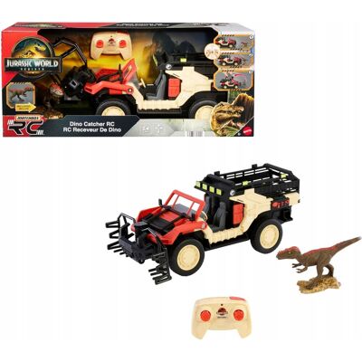 inna (Inny) Matchbox RC Jurassic World Toy Truck, zdalnie sterowany pojazd zasilany bat inna (Inny) Matchbox RC Jurassic World Toy Truck, zdalnie sterowany pojazd zasilany bat