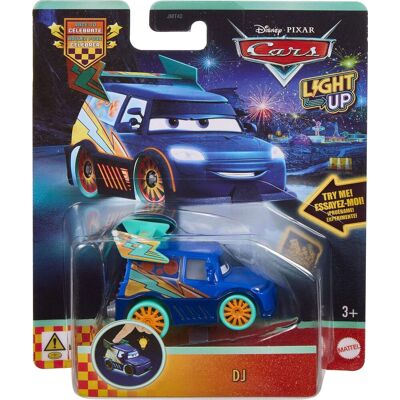 Mattel Disney Pixar Cars Auta Podświetlany pojazd Asortyment, auto zabawka w skali 1:55 ze światełkami, 4 sekwencje świateł, interaktywna zabawka sa.. Mattel Disney Pixar Cars Auta Podświetlany pojazd Asortyment, auto zabawka w skali 1:55 ze światełkami, 4 sekwencje świateł, interaktywna zabawka sa..