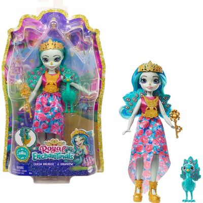 Mattel Royal Enchantimals Lalka i Zwierzątko Queen Paradise i Rainbow GYJ14 GYJ11 Mattel Royal Enchantimals Lalka i Zwierzątko Queen Paradise i Rainbow GYJ14 GYJ11