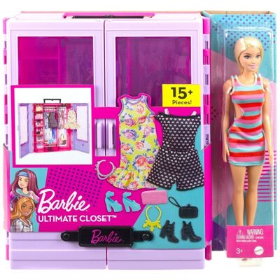 Mattel szafa Barbie, lalka akcesoria, Hjl66 Wb3 Mattel szafa Barbie, lalka akcesoria, Hjl66 Wb3