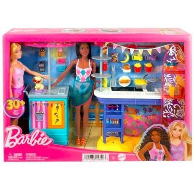 Mattel Zestaw Barbie Dzień nad morzem Mattel Zestaw Barbie Dzień nad morzem