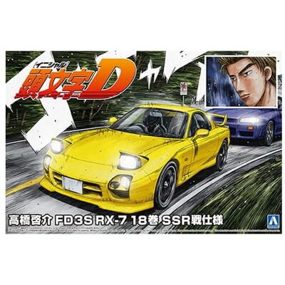 Inny producent Mazda Rx-7 Fd3S Initial D Takahashi Ryosuke 1:24 Aoshima 064931 Inny producent Mazda Rx-7 Fd3S Initial D Takahashi Ryosuke 1:24 Aoshima 064931