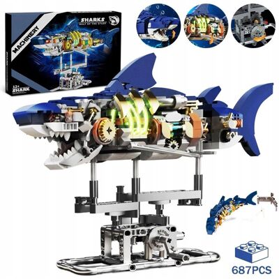 inna (Inny) MECHANICZNY REKIN 687 EL. KLOCKI TECHNIC KONSTRUKCYJNE KLOCKÓW ZESTAW Z LED inna (Inny) MECHANICZNY REKIN 687 EL. KLOCKI TECHNIC KONSTRUKCYJNE KLOCKÓW ZESTAW Z LED
