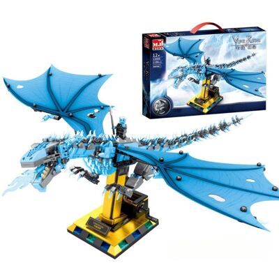 Inny producent Mechaniczny Smok Viserion GoT- Klocki konstrukcyjne MJI 13005 MOC 1186el. TECHNIC / MJI Inny producent Mechaniczny Smok Viserion GoT- Klocki konstrukcyjne MJI 13005 MOC 1186el. TECHNIC / MJI