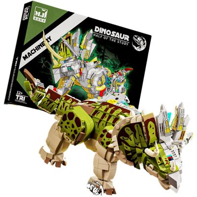 Mould King Mechaniczny Triceratops - Klocki MJI 13051 MOC 1368el. TECHNIC Mould King Mechaniczny Triceratops - Klocki MJI 13051 MOC 1368el. TECHNIC