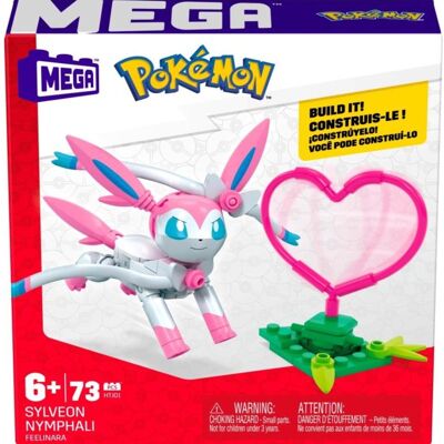 Mattel Mega Construx Klocki Pokemon 73 el. - Sylveon Nymphali GDW29 HTJ01 Mattel Mega Construx Klocki Pokemon 73 el. - Sylveon Nymphali GDW29 HTJ01