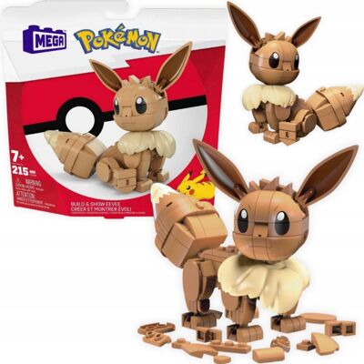 Mattel Mega Construx Klocki Pokemon Eevee (Prezent) Mattel Mega Construx Klocki Pokemon Eevee (Prezent)