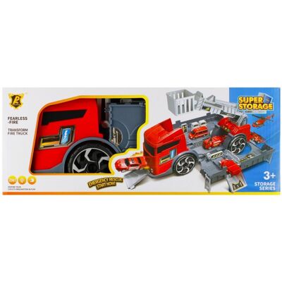 Mega Creative, Auto ciężarowe z akcesoriami, Kontener, 501601 Mega Creative, Auto ciężarowe z akcesoriami, Kontener, 501601